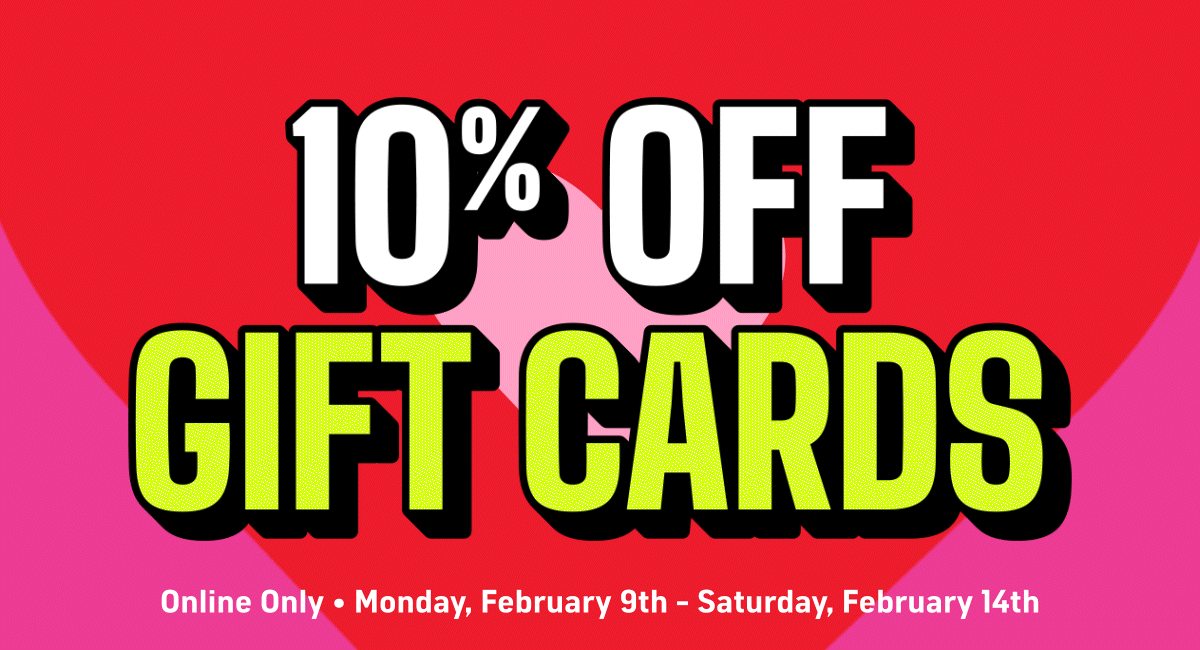 10% Off Gift Cards