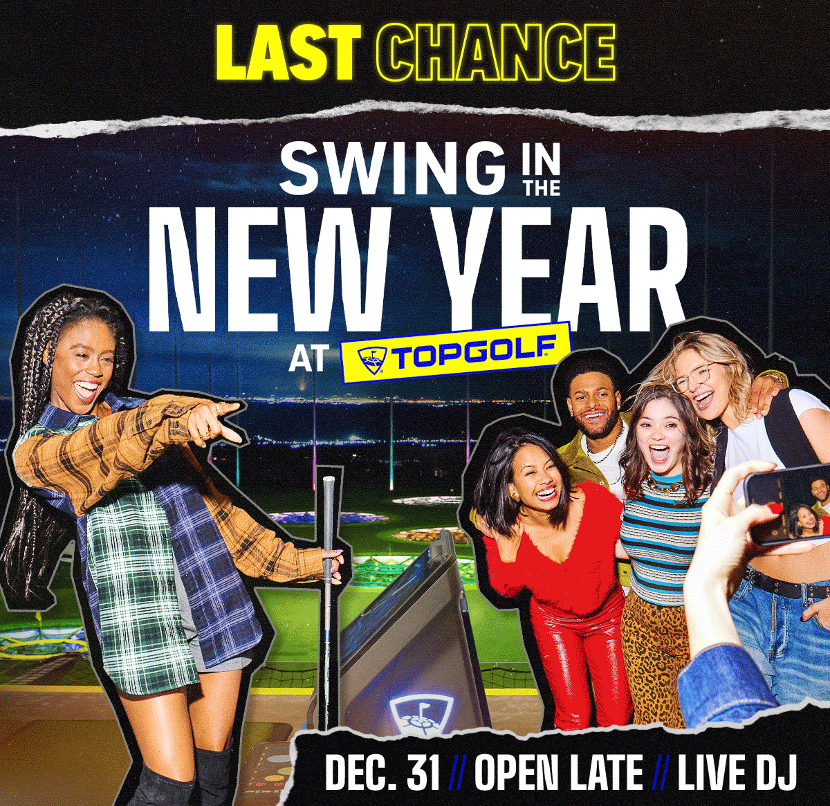 Last Chance Swing in the New Year at Topgolf