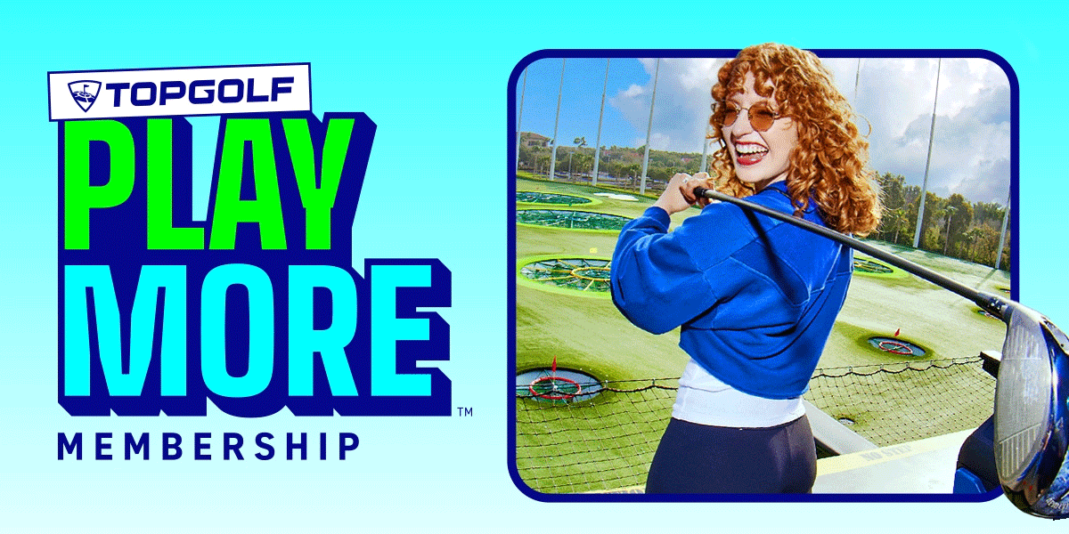 Topgolf PlayMore Membership Only $20 Per Month